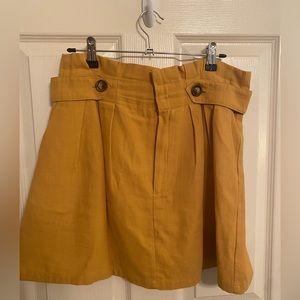 Boutique Mustard Yellow Skirt